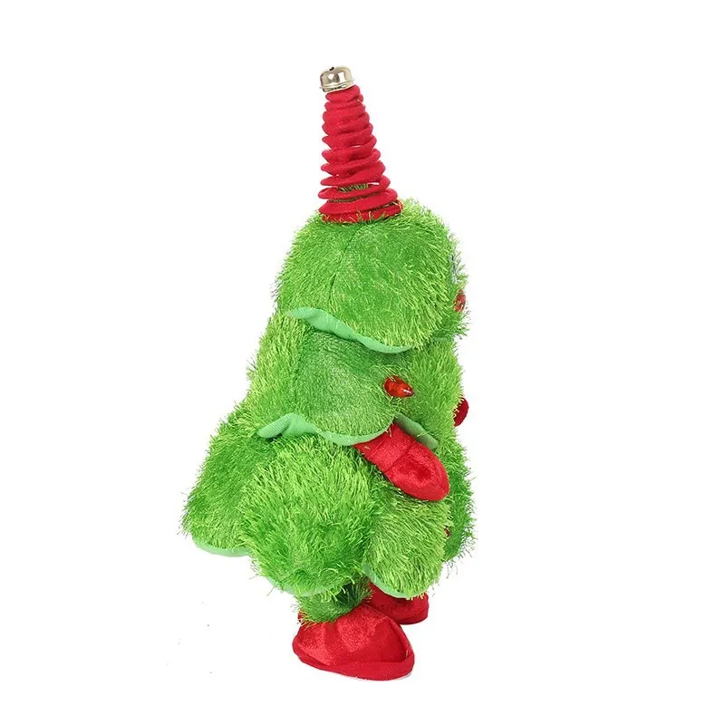 Wisted Wiggle Hip Christmas Tree Singing Dance Plush Toy Musical Doll Stuffed Animated Gift for Kid – image 4