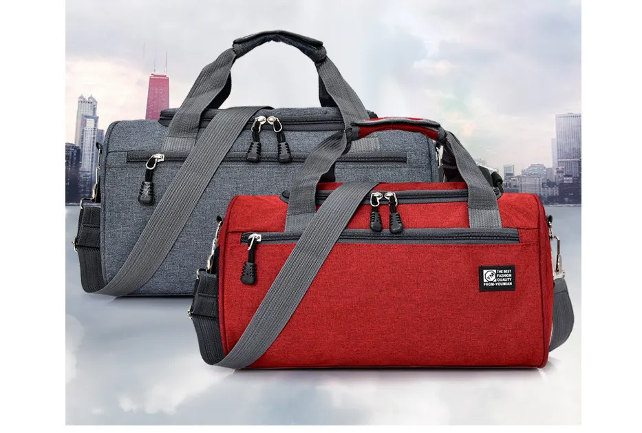 Sports Bag Cylinder Swimming Gym Bag