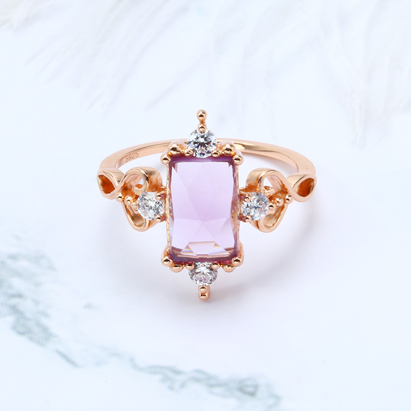 Natural Amethyst Ring