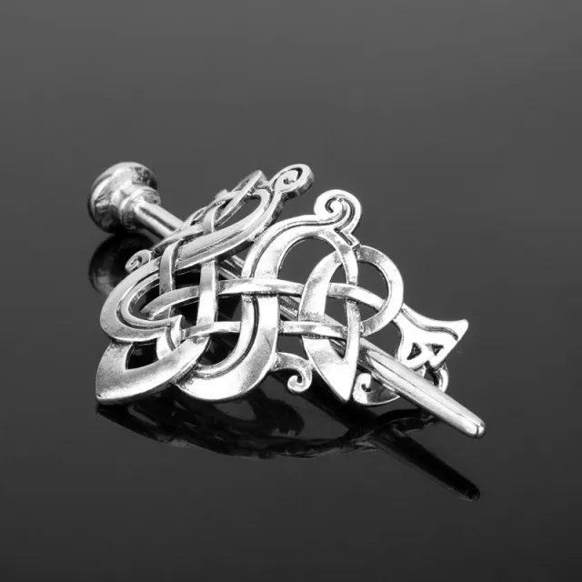 Knotted hairpin hairpin clip rod Silver - Shop at LoveMi