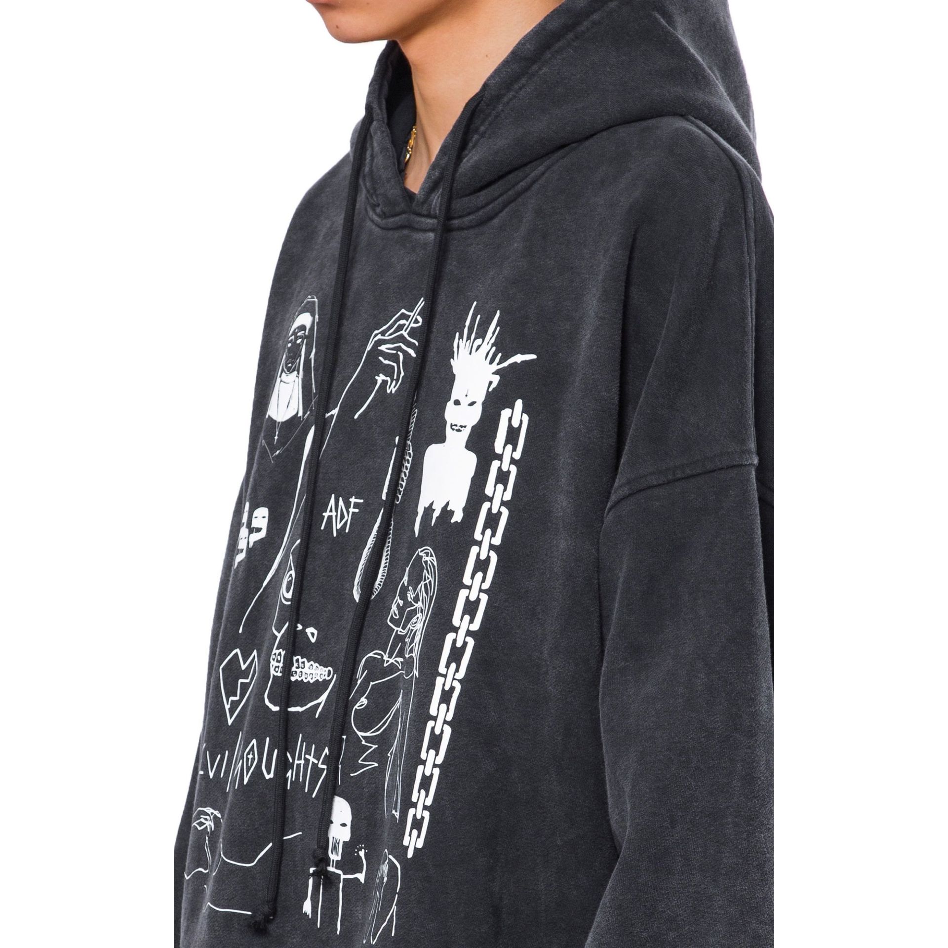 Graffiti Hooded FOG Hoodie