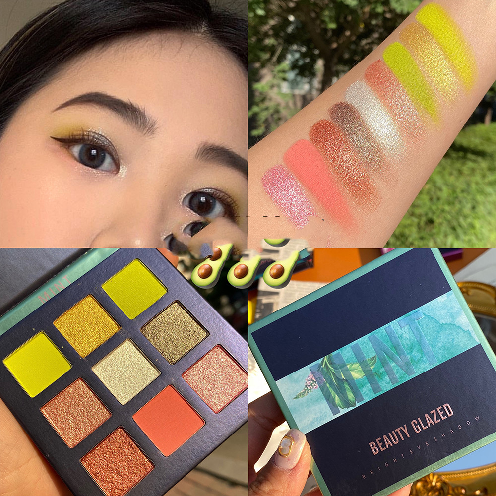 Pearlescent matte eyeshadow