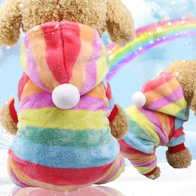 Warm padded clothes Rainbow - Shop at LoveMi