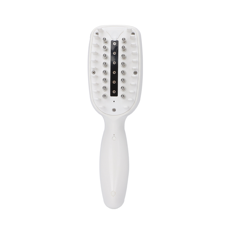 Laser application combing scalp application device