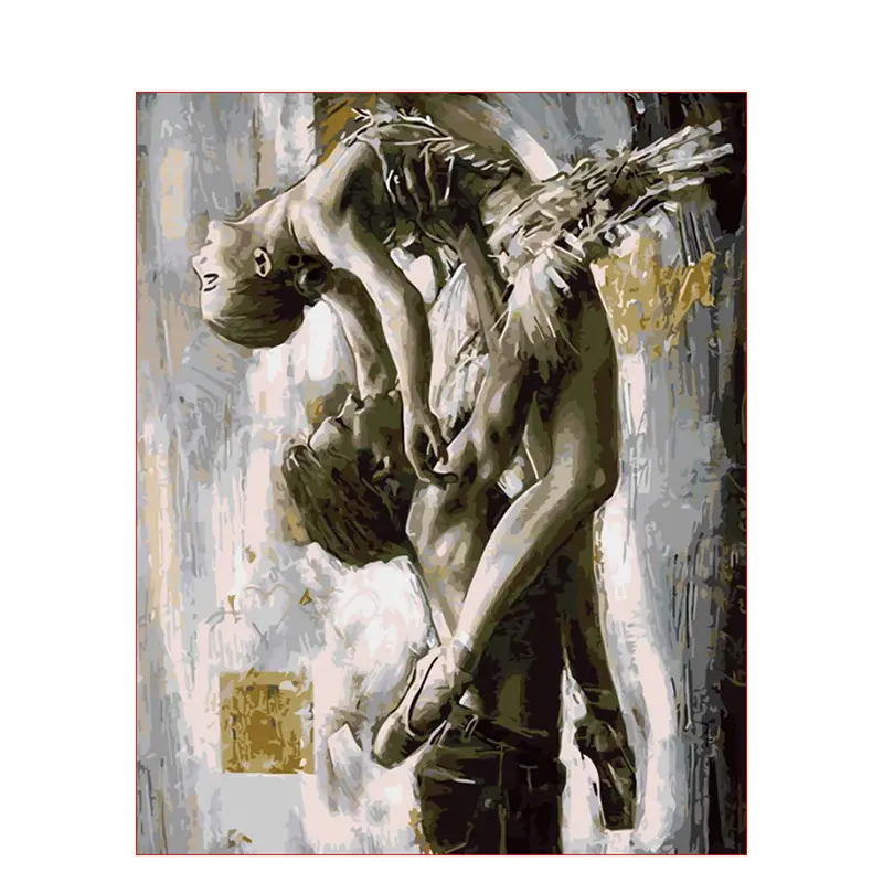 Artsy Couple - DIY Painting By Numbers