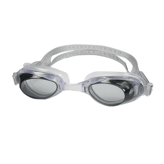 HD Flat Light Waterproof And Antifogging Swimming Glasses Black - Shop at LoveMi