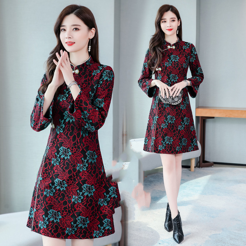 Ethnic lace dress