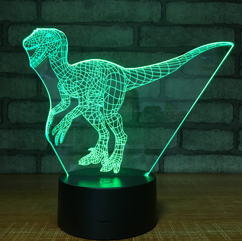 Electronic products led creative gift table lamp plug-in cartoon 3d night light bedroom atmosphere lamp — foto 5