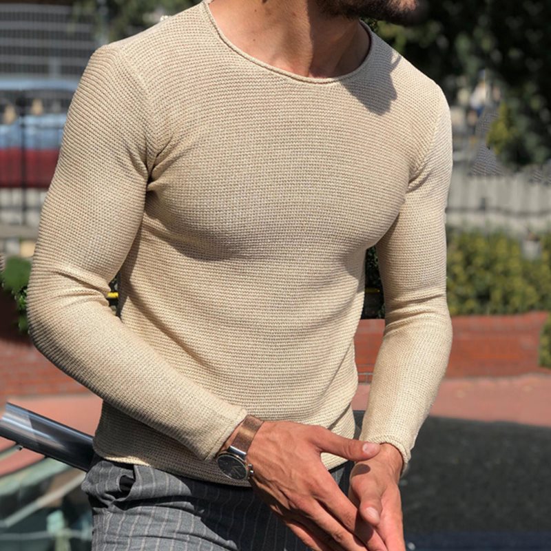 Men's crew neck sweater