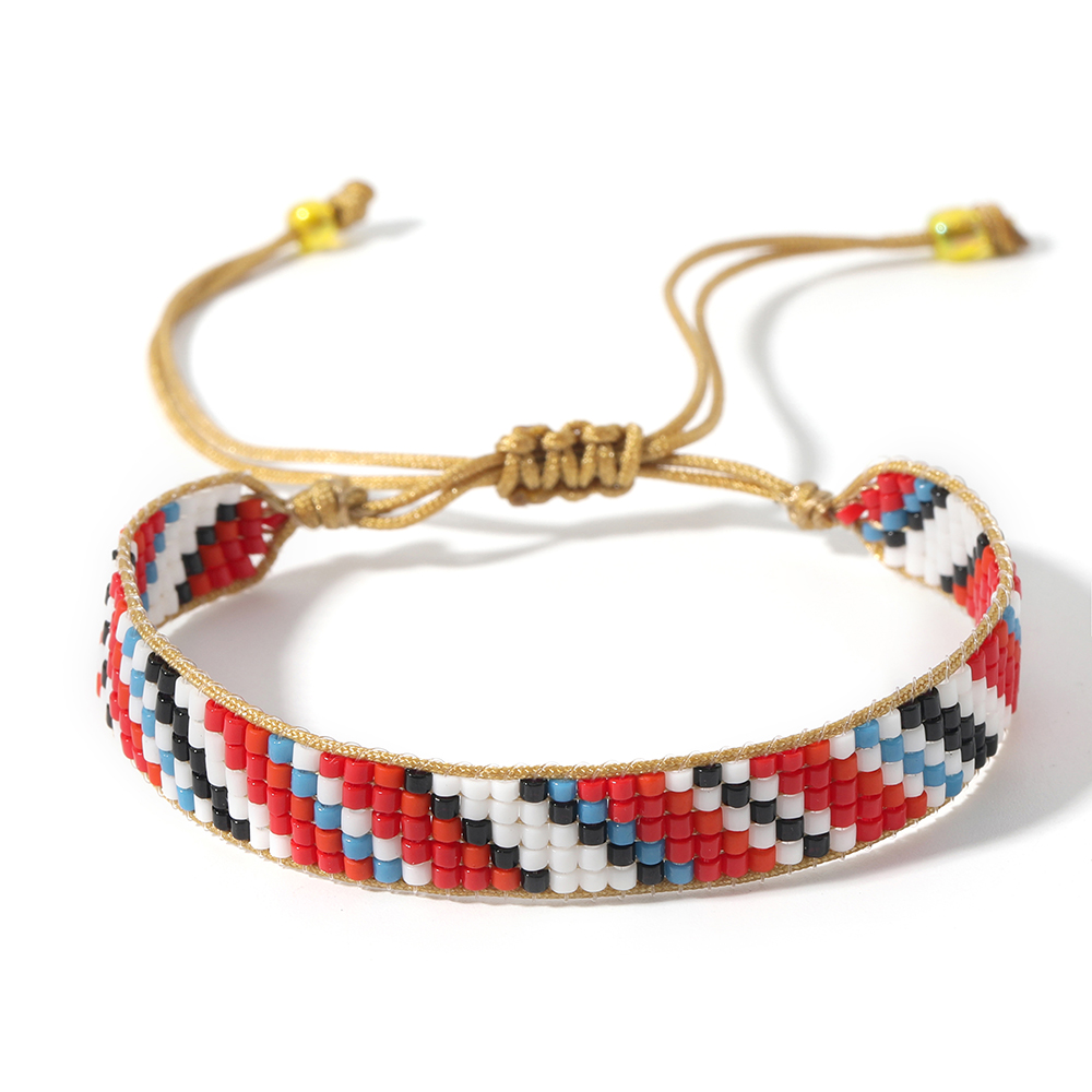 Hand woven net red jewelry