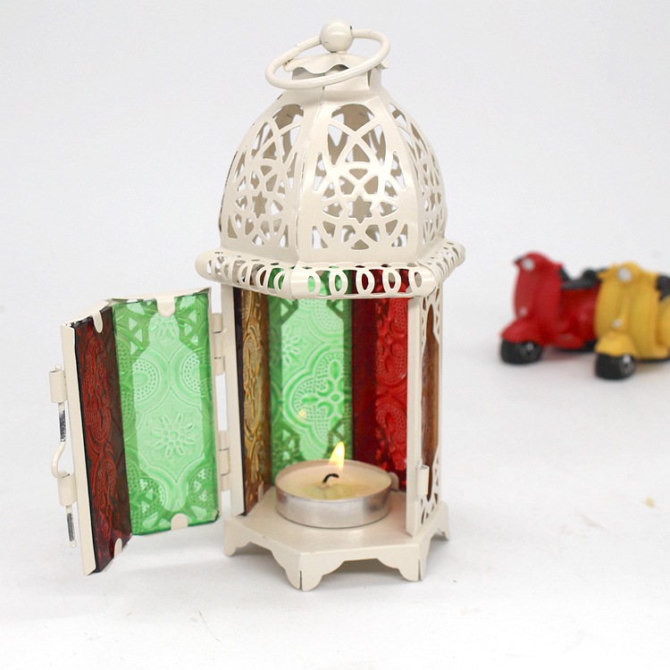 Wrought Iron Candle Holder