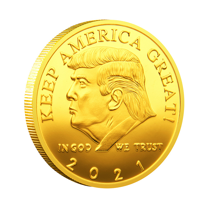 COIN PRESEDENTIAL TRUMP COMMERATIVE COIN KEEP AMERICA GREAT !