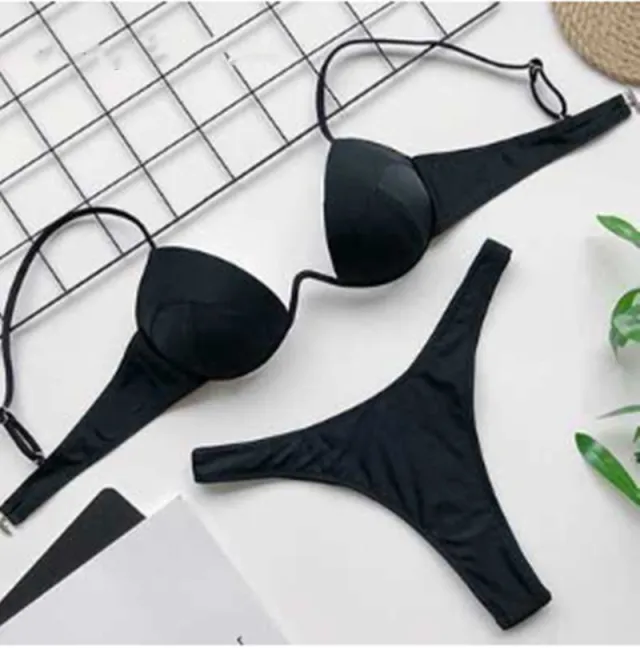Gle Swimwear Sexy Bathing Suit Women Swimsuit Black - Shop at LoveMi