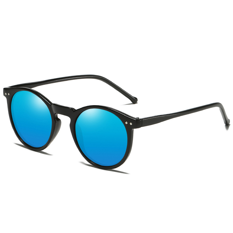 Ladies Polarized Glasses Retro Driving Mirror Ice Blue - Shop at LoveMi