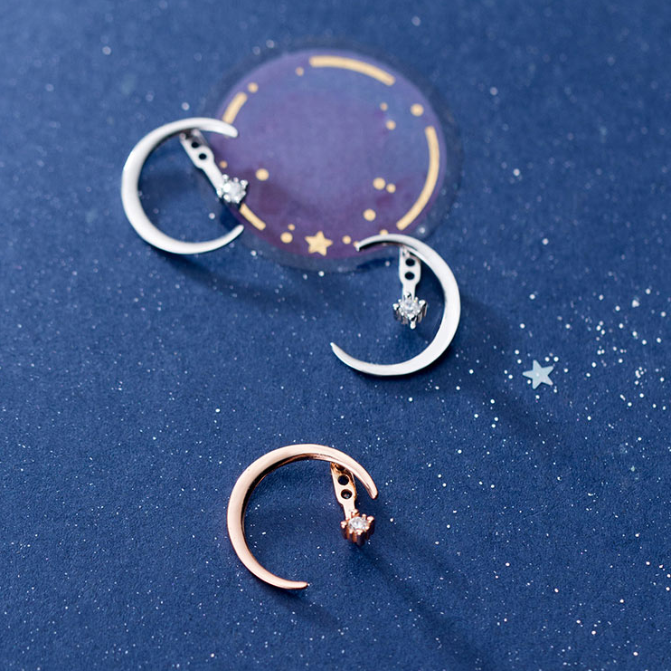 s925 silver ear studs