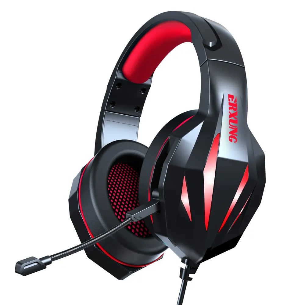 Headset Gaming with Luminous Wired