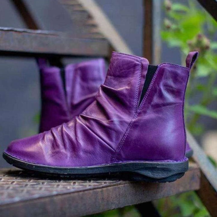 Short Boots Women's Cross-Border Women's Shoes Nude Short Boots