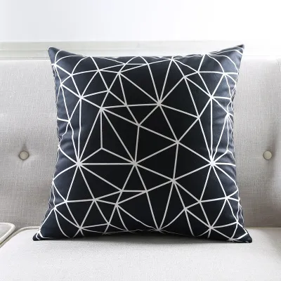 Geometric striped sofa throw pillow Ch239 - Shop at LoveMi
