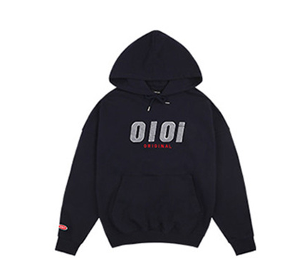 winter new Korean oioi sweater female loose hooded jacket plus velvet thickening lovers