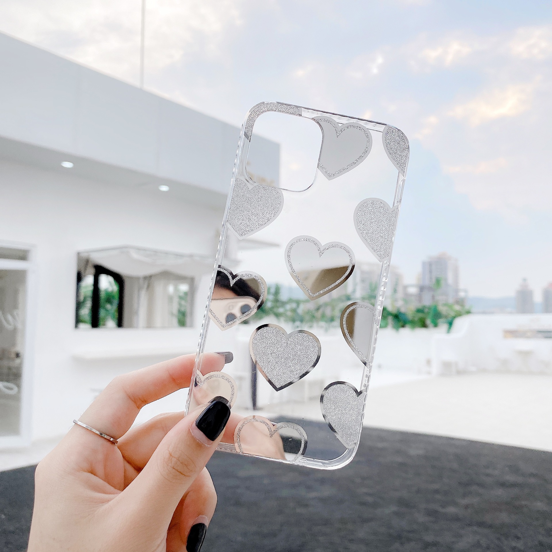 Anti-Drop Electroplating Wave Point Protective Cover