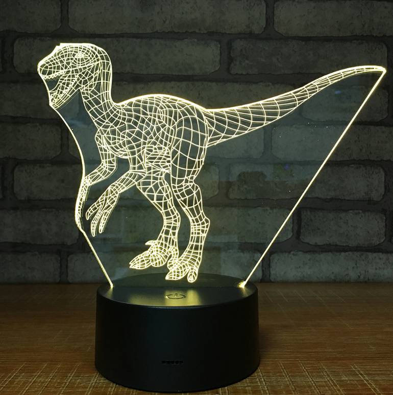 Electronic products led creative gift table lamp plug-in cartoon 3d night light bedroom atmosphere lamp — foto 8