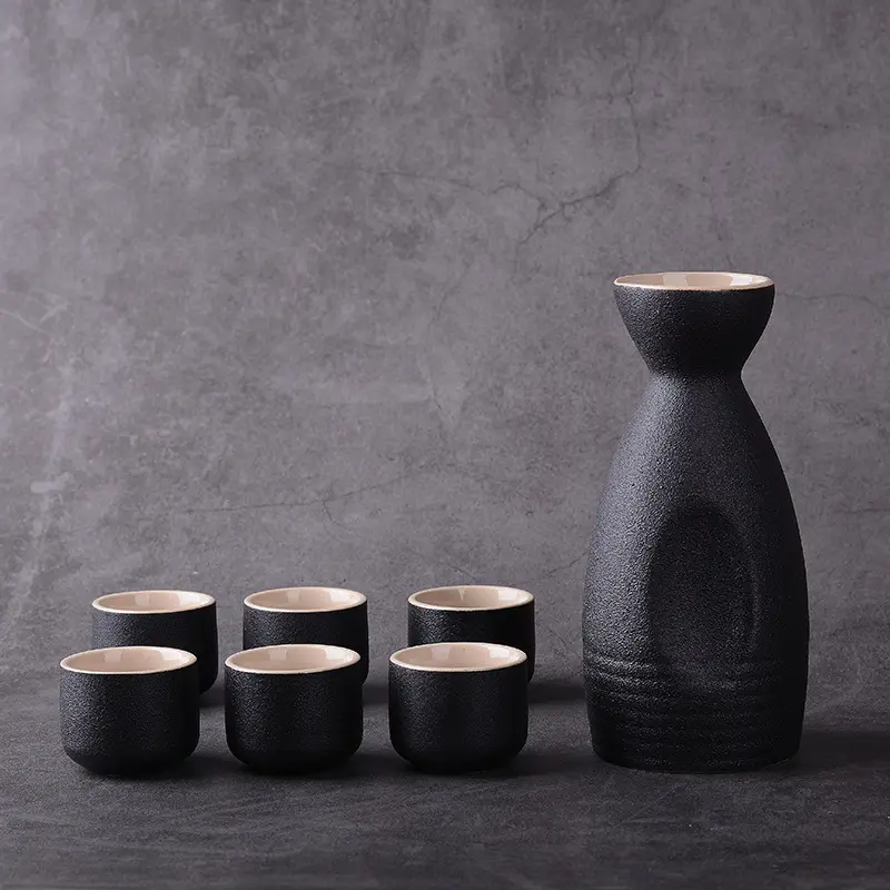 Sakura vintage sake set