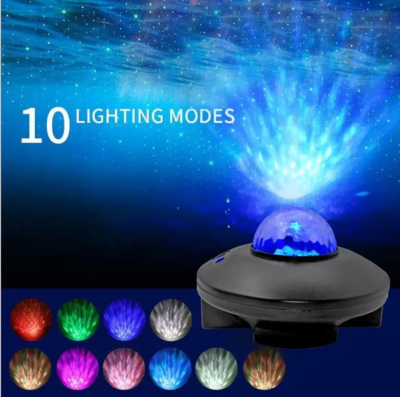 Bluetooth starry sky watermark light voice control