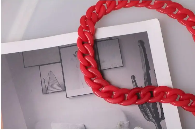 Small fish bone resin chain chain