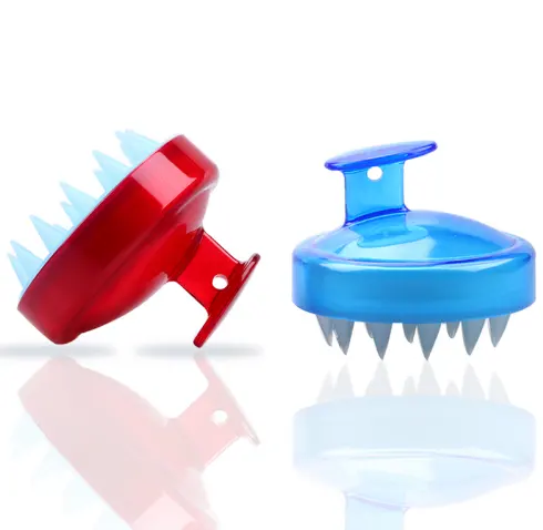 Silicone Shampoo Brush Massage Scalp Hair