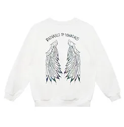 Colorful wings baby one piece plus fleece sweater White Plush - Shop at LoveMi