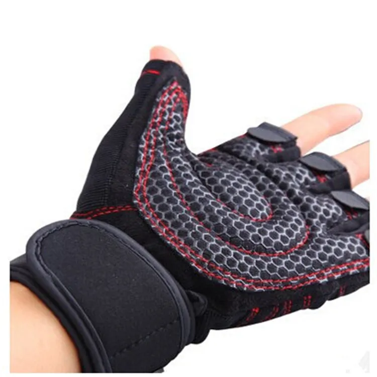 Sports fitness microfiber gloves – image 2