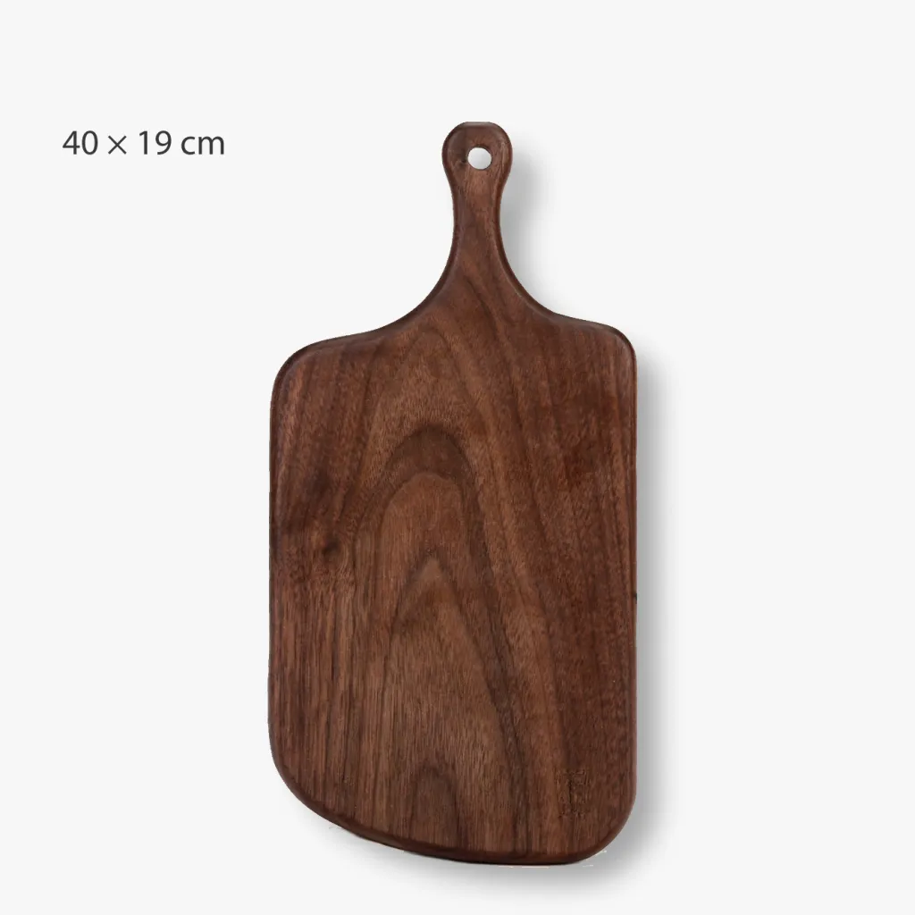 Black Walnut Whole Wood Chopping Board Breadboard - Autumn Breeze