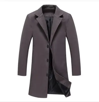 Autumn And Winter New Mens Solid Color