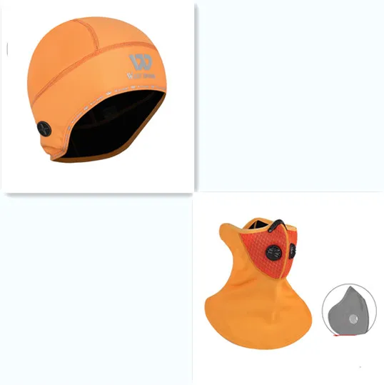 Cycling sports cap Orange Set - Shop at LoveMi