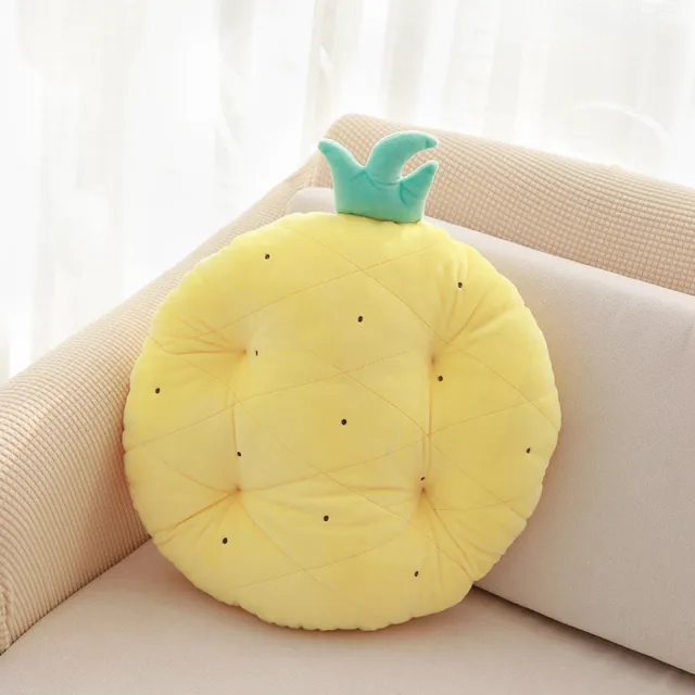 Cute thick fruit seat cushion office cushion Pineapple - Shop at LoveMi