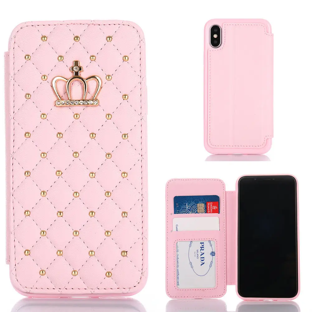 Crown Card Leather Case