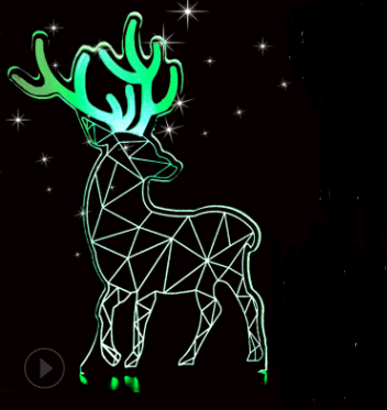 Christmas deer