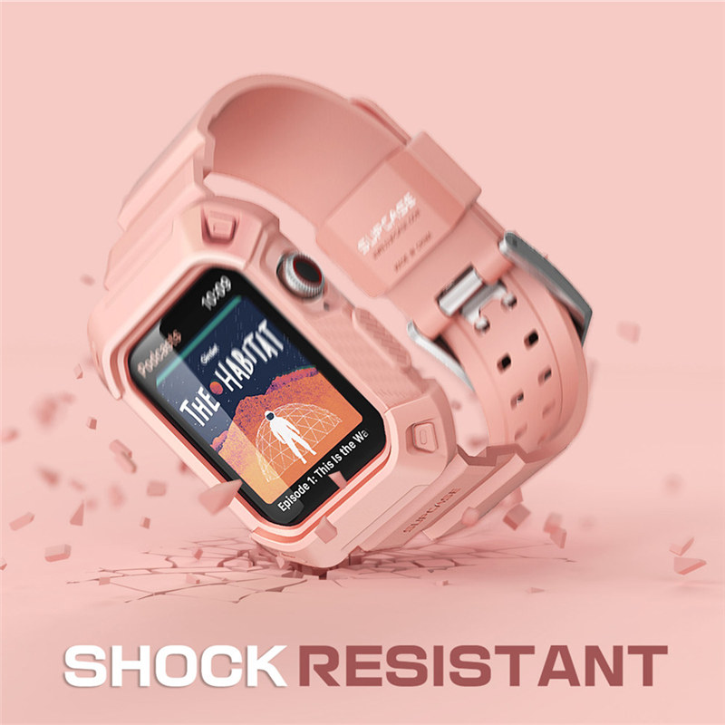 Watch With Protective Shell Jacket