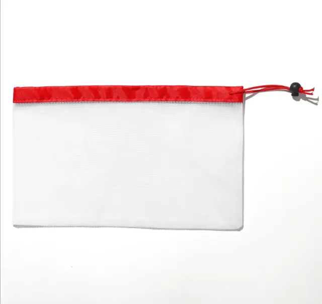 Fruit and vegetable multi functional splicing beam mouth mesh bag suit combination 9Pcs Red - Shop at LoveMi