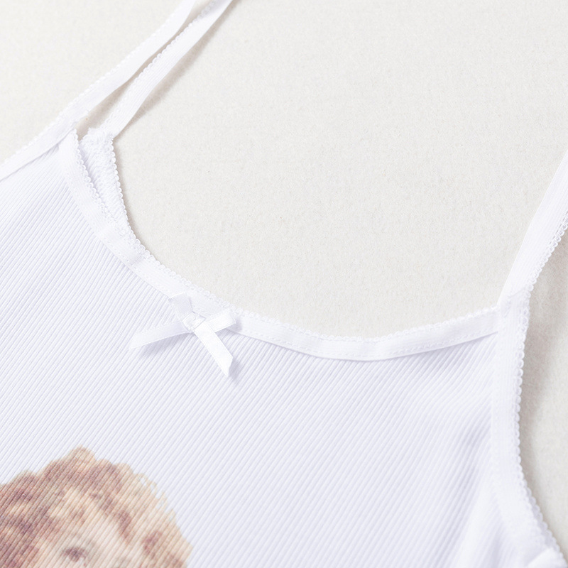 Camisole women's tight-fitting stretch short inner top