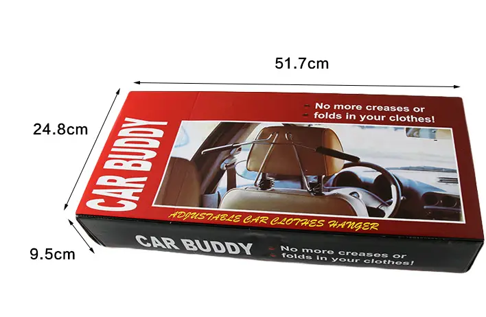 1Pcs Stainless Steel Car Hanger Clothes Suits Holder