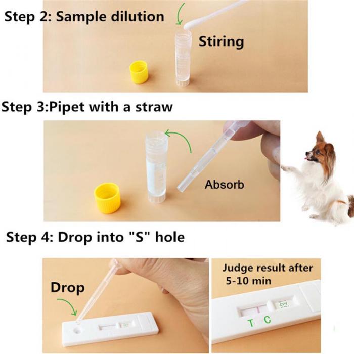 Pet CDV CPV Test Paper (Blue)
