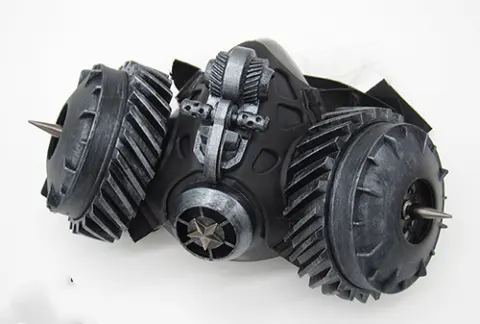 Steampunk Gas Mask Face