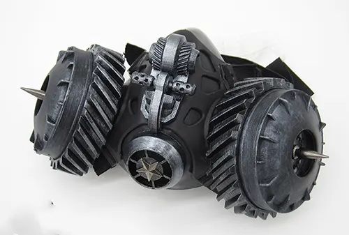 Steampunk Gas Mask Face