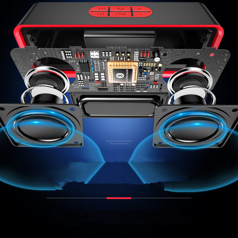 Bluetooth voice announcer car wireless speaker