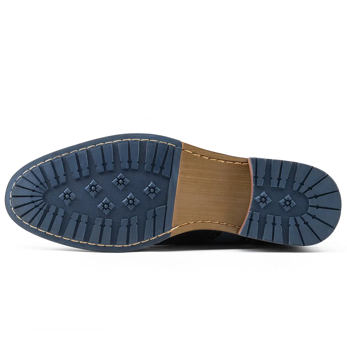 Fashion Color Matching Men's Business Casual Shoes
