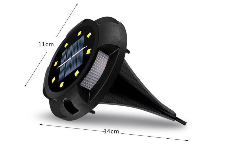 LED Solar Underground Light Outdoor Lawn Light — foto 7