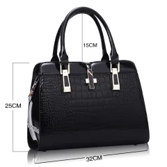 Ladies handbag - Black - View 1