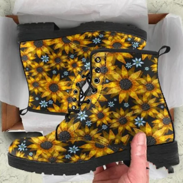Women's Digital Printed High Top Martin Boots J 43 - Shop at LoveMi