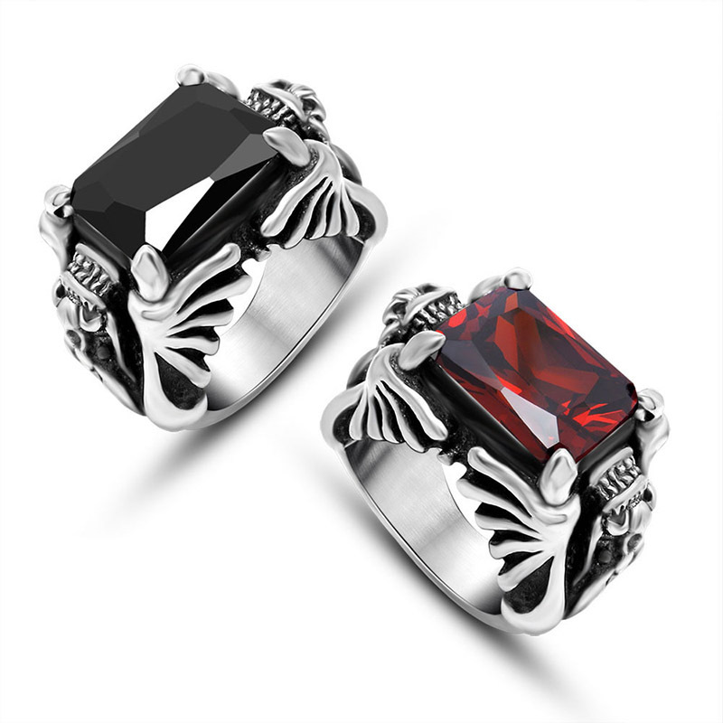 Couple Fashion Personality Titanium Steel Ring